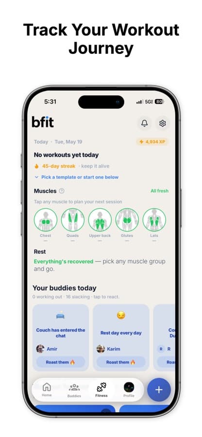 BFit app screenshot 8